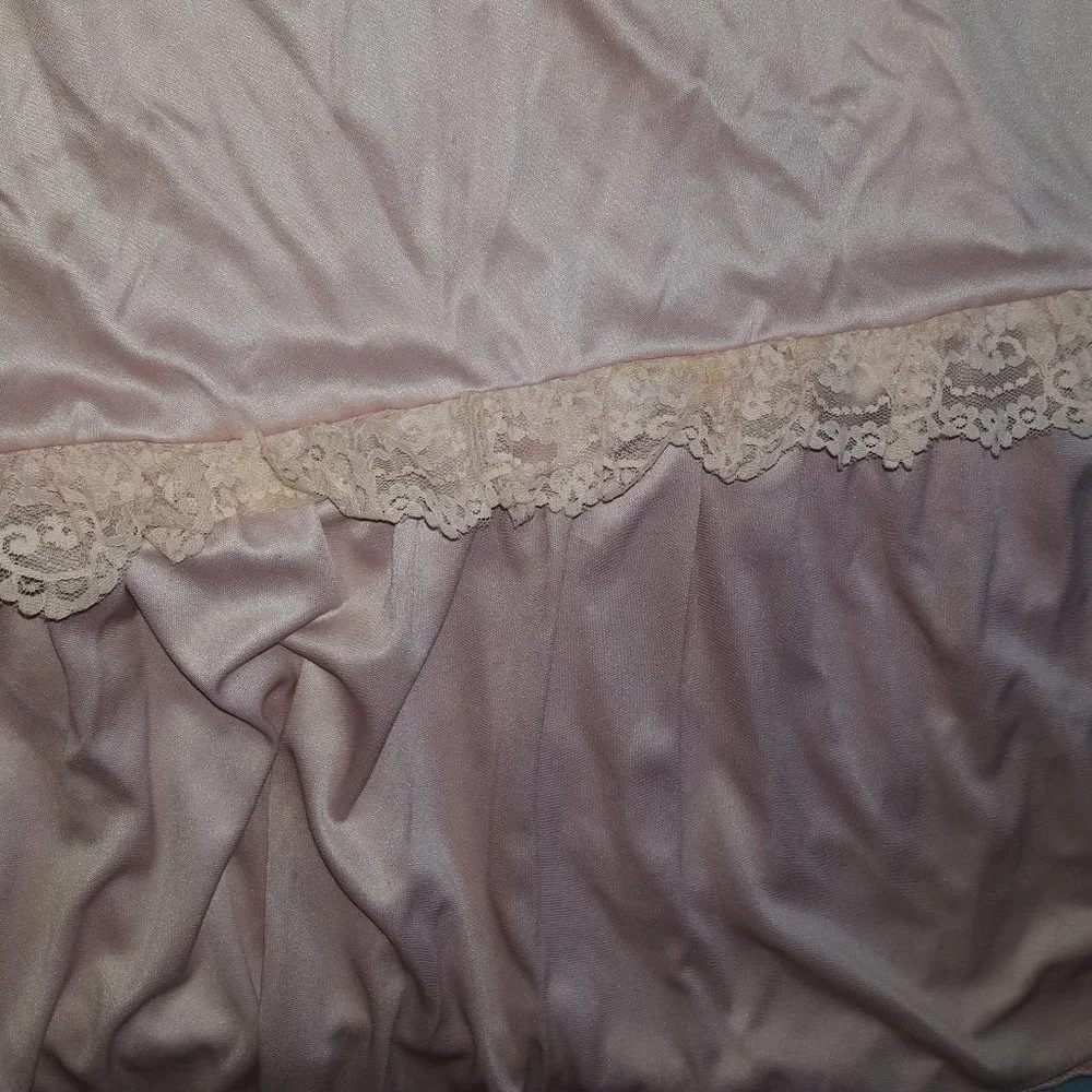 Vintage 1970s ILGWU Maxi Dress with Lace Bolero - Picture 4 of 9